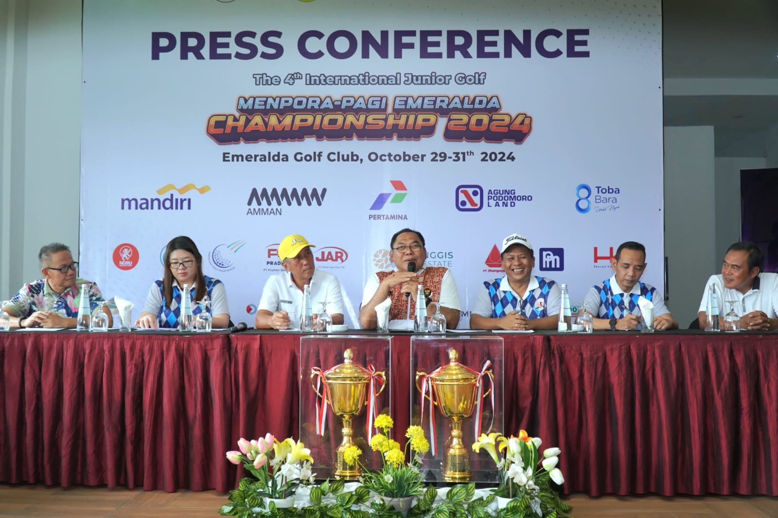 The 4th Menpora-PAGI Emeralda International Junior Golf Championship Konsisten Dukung Pembinaan Junior