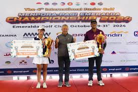 Atlet Golf PAGI Raih Champion Girl The 4th Menpora-PAGI Emeralda International Junior Championship 2024