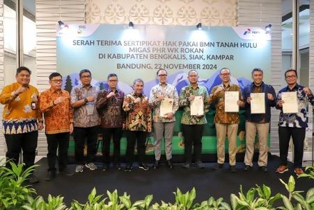 Sah! BPN Berikan Hak Pakai Lahan Seluas 145,89 Hektare ke Subholding Upstream Pertamina Group