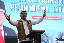 Ratusan Petani Muda Nobatkan Wamentan Sudaryono sebagai Bapak Pembina Petani Milenial