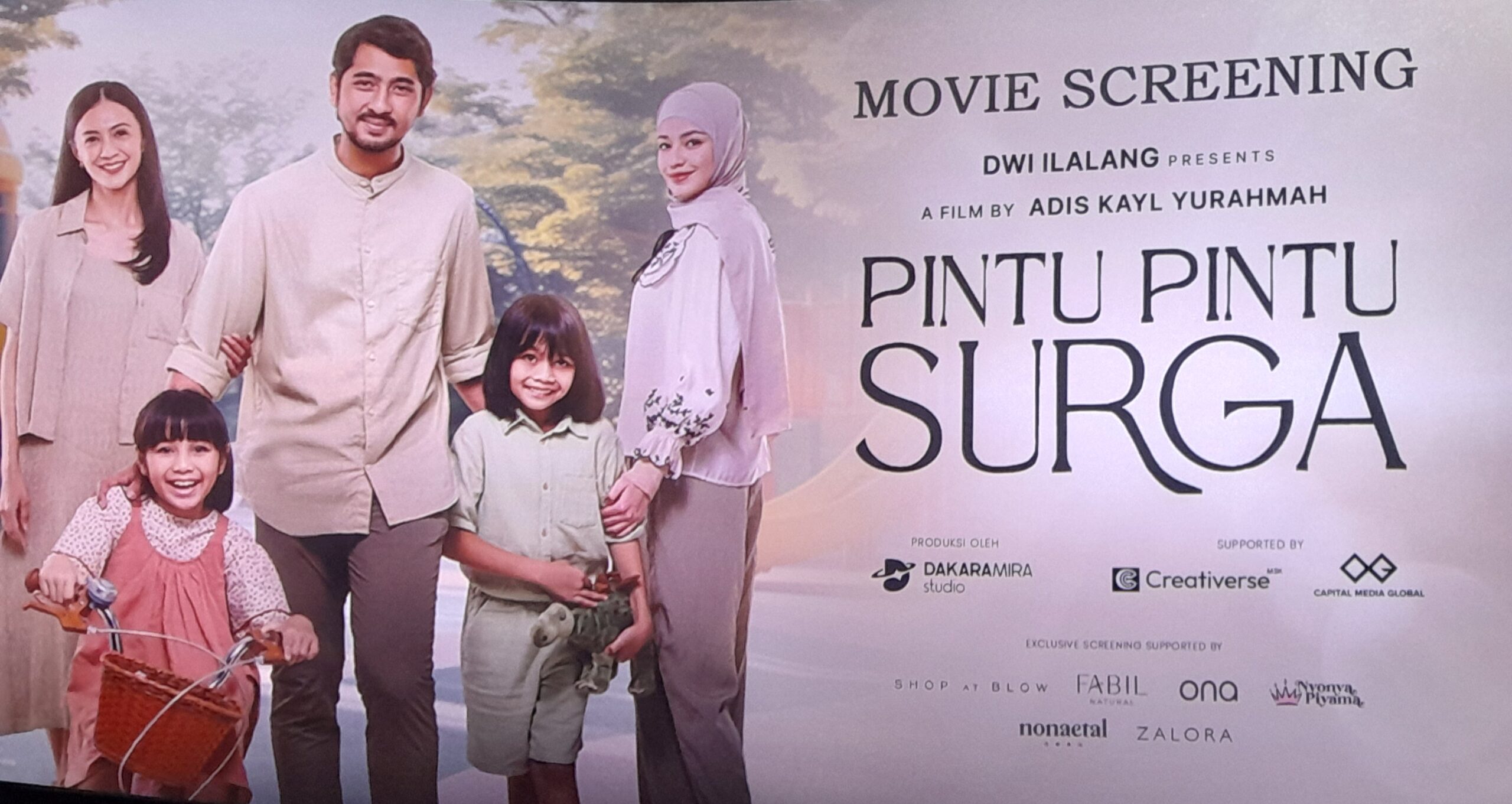 Film “Pintu Pintu Surga” Dibintangi Arya Saloka, Agla Artalidia dan Susan Sameh Tayang 13 Februari 2025