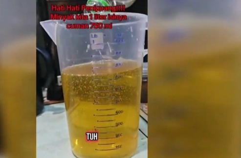 Viral Minyakita 1 Liter Terisi 750 ml, Ini Kata Mendag