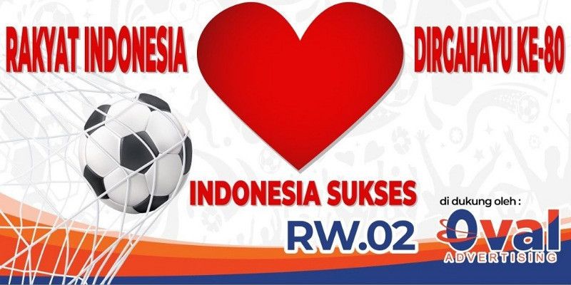 Semarak HUT ke-80 RI, Oval Advertising Gelar Adu Penalti Antarunsur Masyarakat Pejagalan