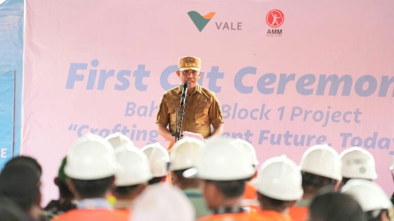 Vale Resmikan Proyek Bahodopi Blok 1, Berikut Harapan Gubernur Sulteng