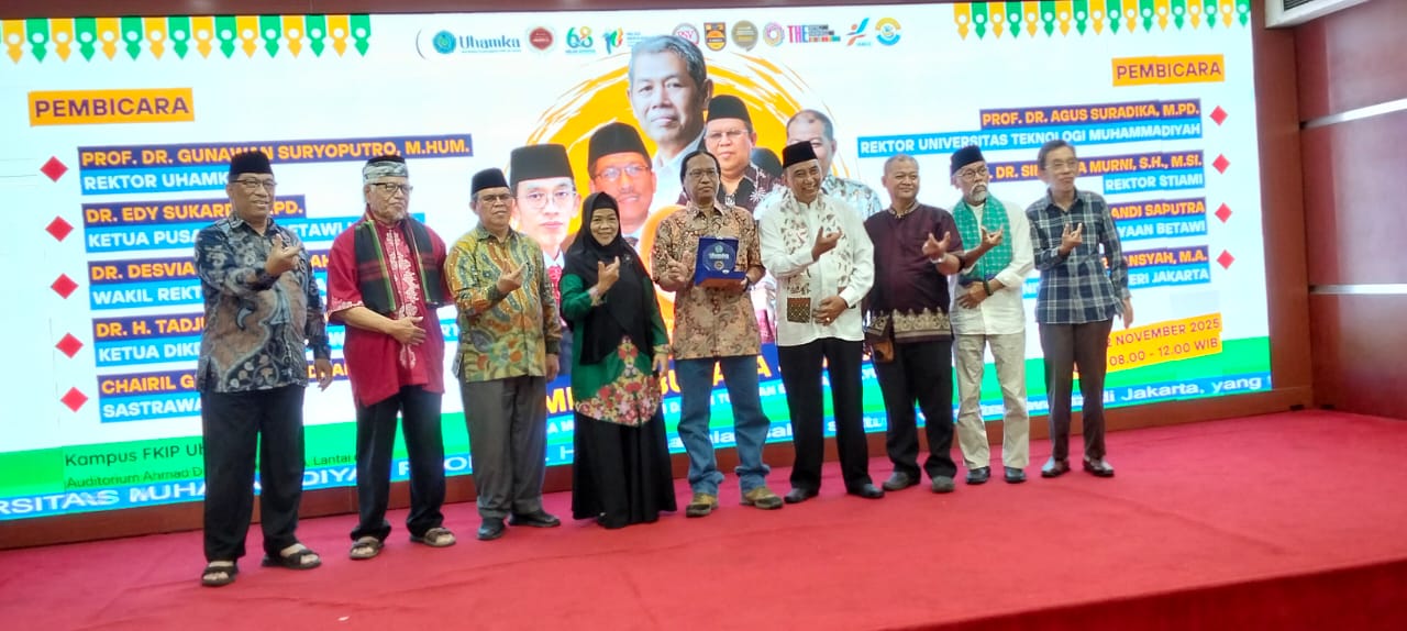 Chairil Gibran Ramadhan Dianugerahi Uhamka Award 2025 atas Dedikasi Melestarikan Budaya Betawi