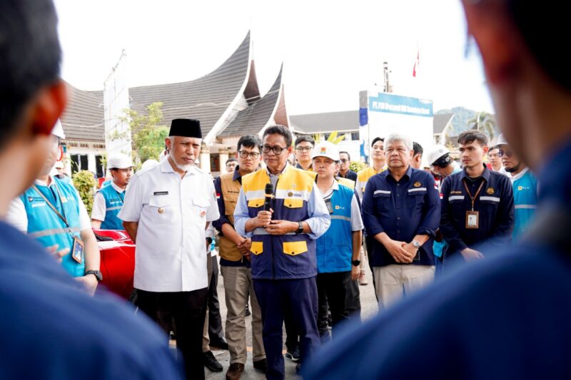 Wamen ESDM Tinjau Titik-Titik Krusial Pasokan Energi di Sumut dan Sumbar