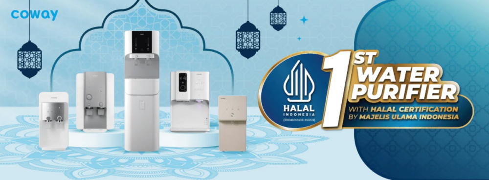PRAKTIS! COWAY WATER PURIFIER, Penjernih Air Minum Higienis
