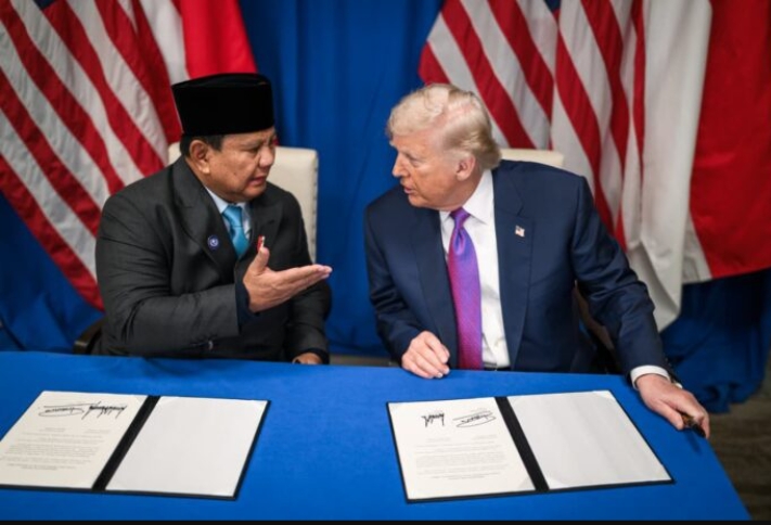 Deal, Presiden Prabowo dan Presiden Trump Teken Perjanjian Timbal Balik