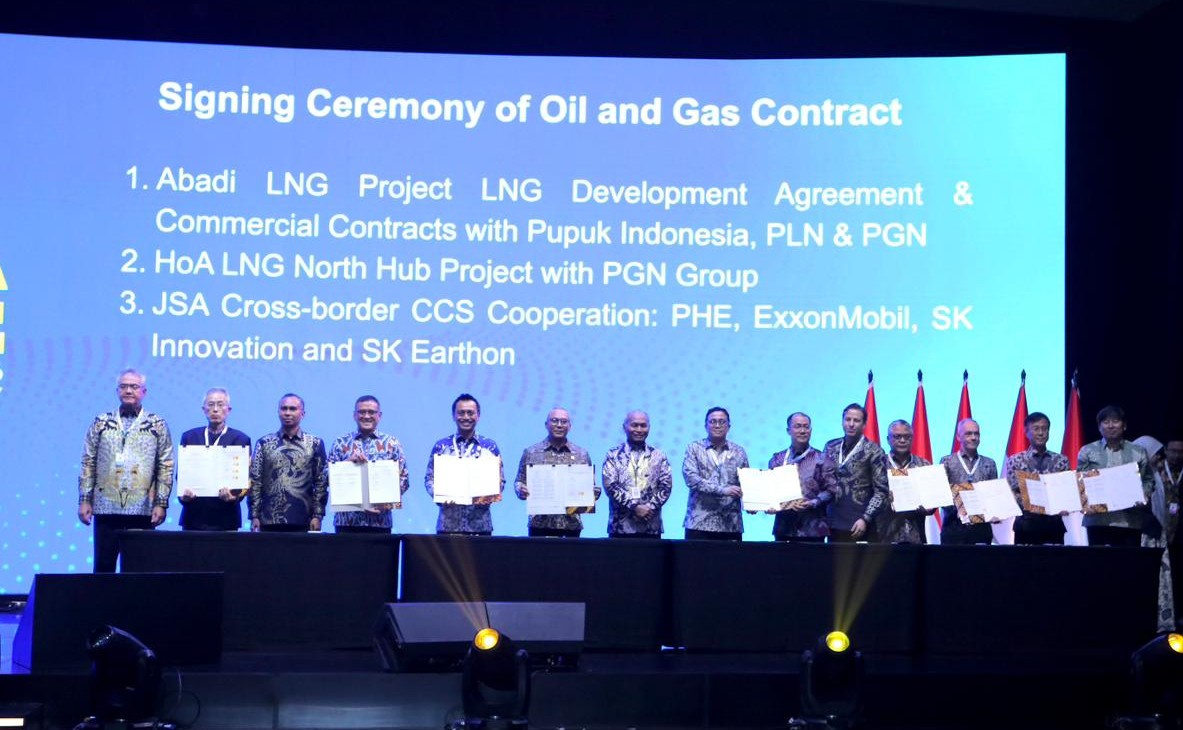 PHE, ExxonMobil, SK Innovation, dan SK Earthon Tandatangani JSA Pengembangan Proyek CCS Indonesia–Korsel