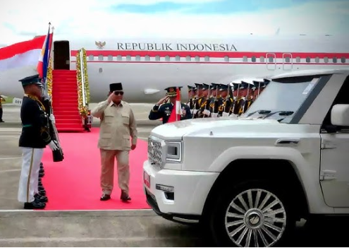 Cara Presiden Prabowo Perkenalkan Mobil Karya Anak Bangsa di Forum Internasional