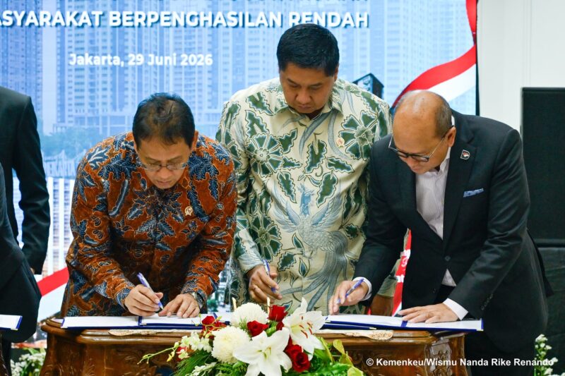 Purbaya Apresiasi Grup Lippo Mendukung Percepatan Program 3 Juta Rumah
