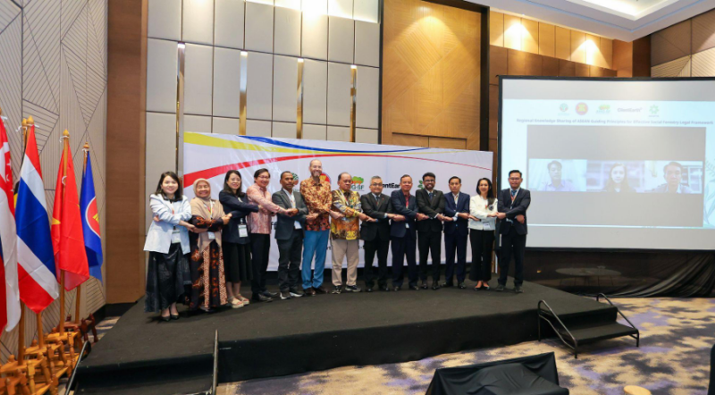 ASEAN Working Group, RECOFTC Indonesia, dan ClientEarth Gelar Lokakarya Regional untuk Memperkuat Tata Kelola Perhutanan Sosial