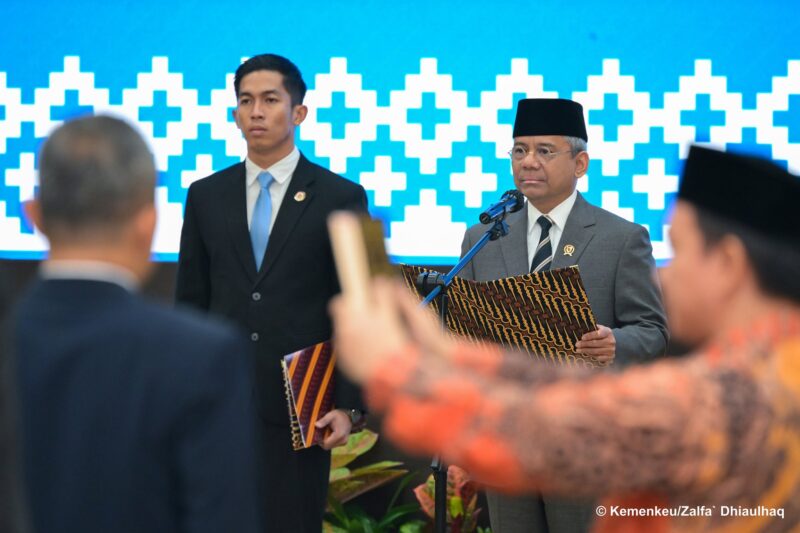 Sepekan Jabat Menkeu, Suahasil Lantik 14 Pejabat Kemenkeu