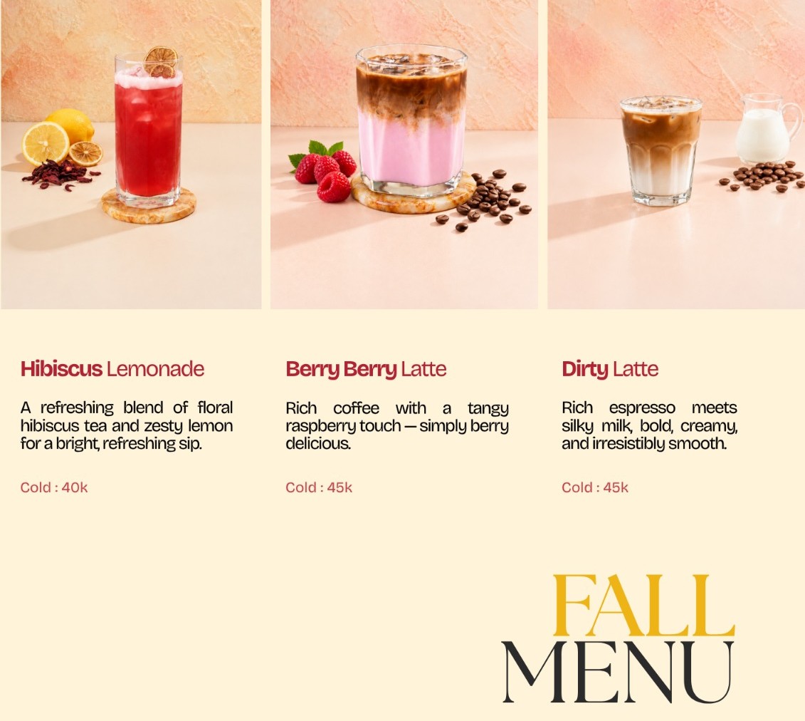 Latte Lacquer Perkenalkan “First Taste of Fall: Minuman Baru Sambut Musim Fall
