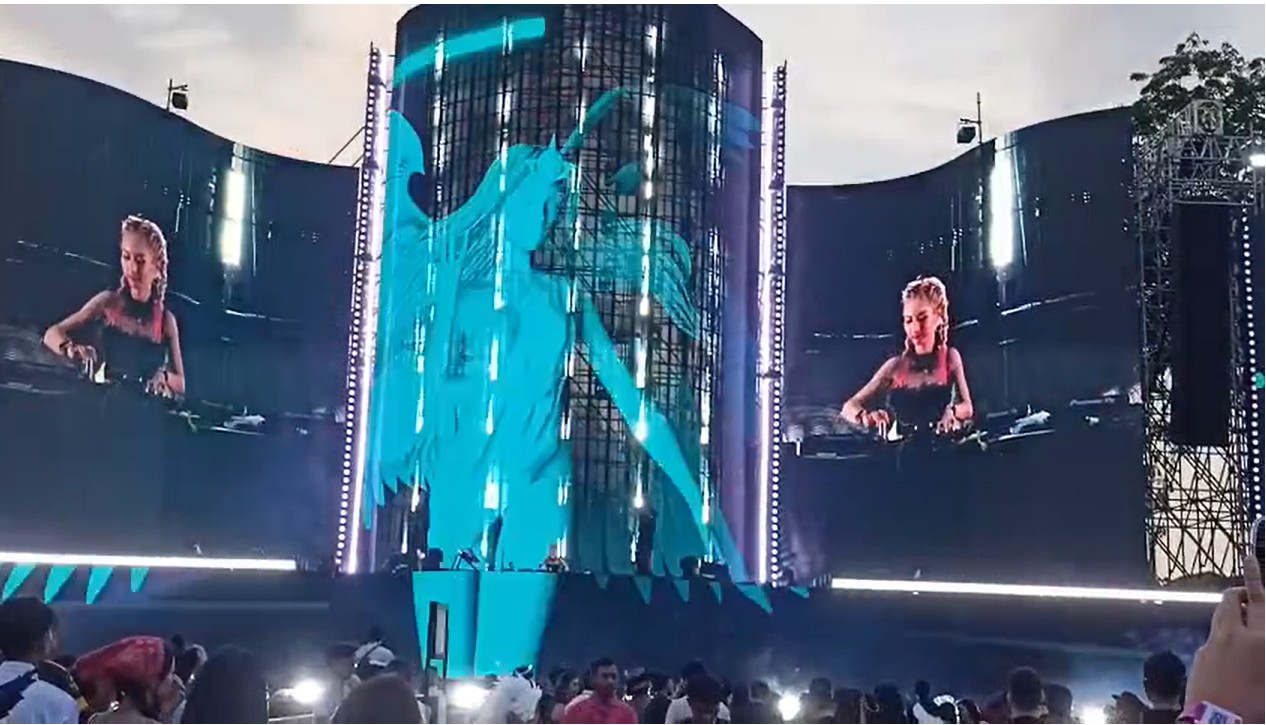 DJ Puput Carolina Perform di Scream or Dance 2026, Memantik Adrenalin Penonton